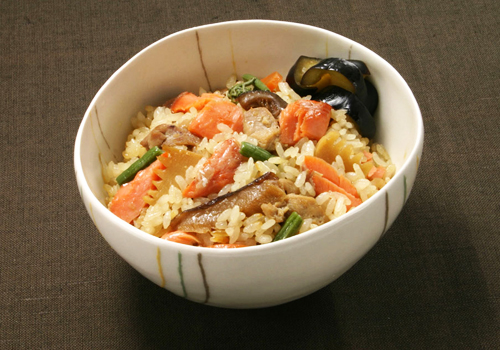 鮭釜めし
