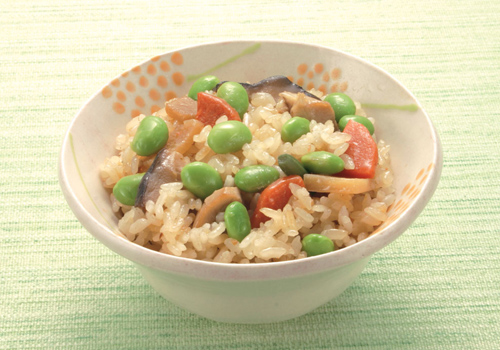 枝豆釜めし